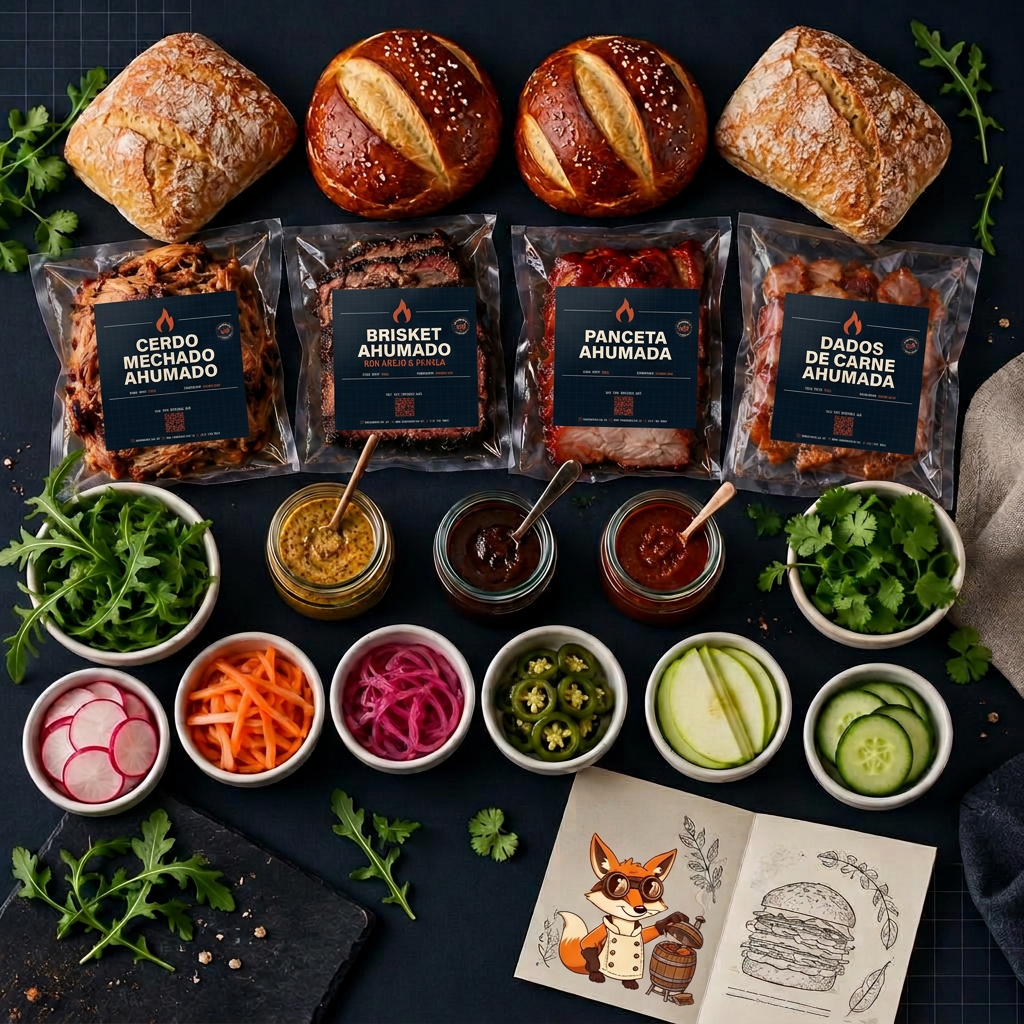 Kit "Petit Comité" — caja con todos los elementos